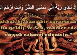 Sabır kahramanı Hazret-i Eyyüb Aleyhisselâm’ın münacatı risalei nur 2. lema